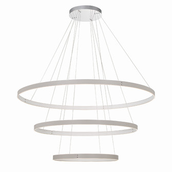 Verdura LED Chandelier in Grey / White (40|43900-039)