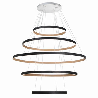 Verdura LED Chandelier in Black / Brown (40|43901-012)