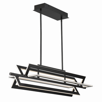 Livra LED Chandelier in Black (40|44077-013)