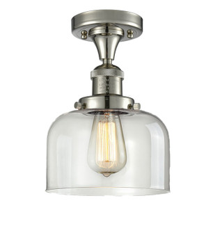 Franklin Restoration One Light Semi-Flush Mount in Polished Nickel (405|517-1CH-PN-G72)