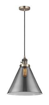Franklin Restoration One Light Mini Pendant in Antique Brass (405|201CSW-AB-G43-L)