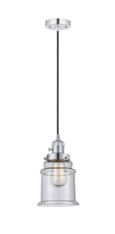 Franklin Restoration One Light Mini Pendant in Polished Chrome (405|201CSW-PC-G184)