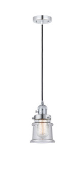 Franklin Restoration One Light Mini Pendant in Polished Chrome (405|201CSW-PC-G184S)