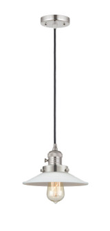 Franklin Restoration LED Mini Pendant in Polished Nickel (405|201CSW-PN-G1-LED)