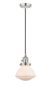 Franklin Restoration LED Mini Pendant in Polished Nickel (405|201CSW-PN-G321-LED)