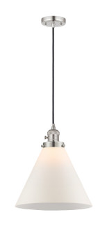 Franklin Restoration LED Pendant in Polished Nickel (405|201CSW-PN-G41-L-LED)