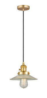 Franklin Restoration One Light Mini Pendant in Satin Gold (405|201CSW-SG-G2)