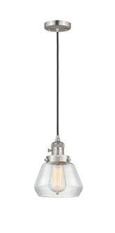 Franklin Restoration LED Mini Pendant in Brushed Satin Nickel (405|201CSW-SN-G172-LED)