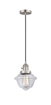 Franklin Restoration LED Mini Pendant in Brushed Satin Nickel (405|201CSW-SN-G532-LED)