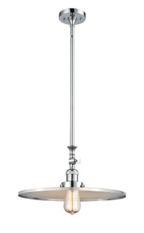 Franklin Restoration One Light Mini Pendant in Polished Chrome (405|206-PC-MFR-PC-16)