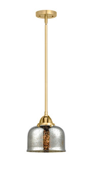 Nouveau 2 LED Mini Pendant in Satin Gold (405|288-1S-SG-G78-LED)