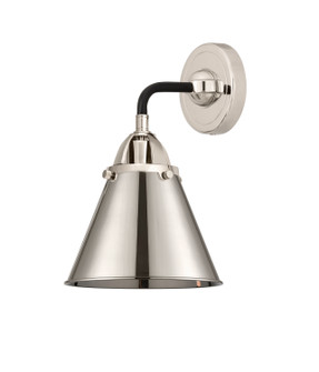 Nouveau 2 One Light Wall Sconce in Black Polished Nickel (405|288-1W-BPN-M13-PN)
