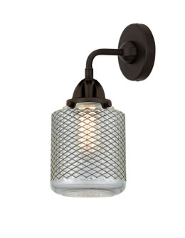 Nouveau 2 One Light Wall Sconce in Oil Rubbed Bronze (405|288-1W-OB-G262)