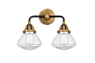 Nouveau 2 LED Bath Vanity in Black Antique Brass (405|288-2W-BAB-G322-LED)