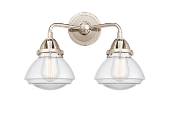 Nouveau 2 LED Bath Vanity in Polished Nickel (405|288-2W-PN-G322-LED)