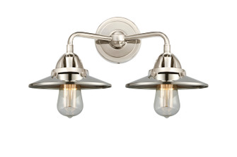Nouveau 2 Two Light Bath Vanity in Polished Nickel (405|288-2W-PN-M1-PN)