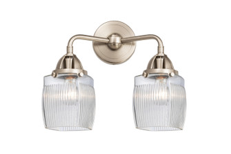 Nouveau 2 LED Bath Vanity in Brushed Satin Nickel (405|288-2W-SN-G302-LED)