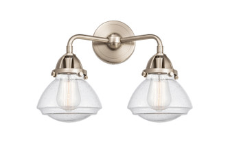 Nouveau 2 Two Light Bath Vanity in Brushed Satin Nickel (405|288-2W-SN-G324)