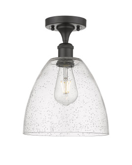 Ballston LED Semi-Flush Mount in Polished Nickel (405|516-1C-PN-GBD-92-LED) Ballston LED Semi-Flush Mount in Polished Nickel (405|516-1C-PN-GBD-92-LED)