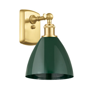 Ballston One Light Wall Sconce in Satin Gold (405|516-1W-SG-MBD-75-GR)