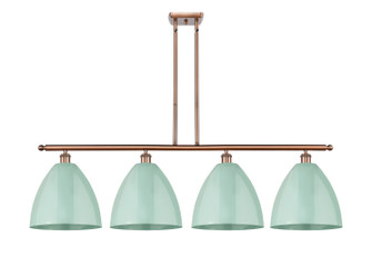 Ballston Four Light Island Pendant in Antique Copper (405|516-4I-AC-MBD-12-SF)