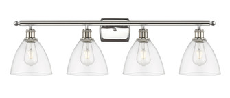 Ballston Four Light Bath Vanity in Brushed Satin Nickel (405|516-4W-SN-GBD-752)