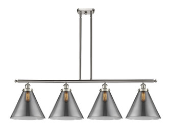 Ballston Urban LED Island Pendant in Brushed Satin Nickel (405|916-4I-SN-G43-L-LED)