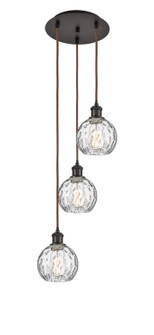 Ballston Three Light Pendant in Oil Rubbed Bronze (405|113B-3P-OB-G1215-6)