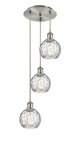 Ballston Three Light Pendant in Brushed Satin Nickel (405|113B-3P-SN-G1215-6)