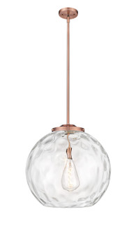 Ballston One Light Pendant in Antique Copper (405|221-1S-AC-G1215-18)