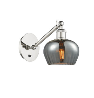 Ballston One Light Wall Sconce in Polished Nickel (405|317-1W-PN-G93)