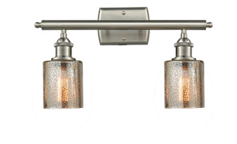 Ballston Two Light Bath Vanity in Brushed Satin Nickel (405|516-2W-SN-G1113)