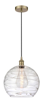 Edison One Light Pendant in Antique Brass (405|616-1P-AB-G1213-14)