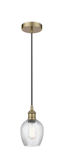Edison One Light Mini Pendant in Antique Brass (405|616-1P-AB-G292)