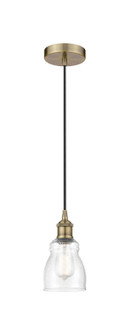 Edison One Light Mini Pendant in Antique Brass (405|616-1P-AB-G394)