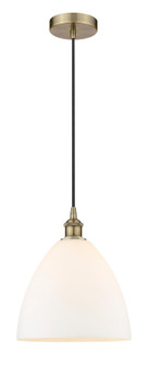 Edison One Light Mini Pendant in Antique Brass (405|616-1P-AB-GBD-121)