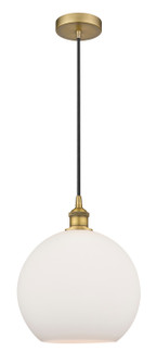 Edison One Light Mini Pendant in Brushed Brass (405|616-1P-BB-G121-12)