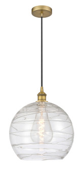 Edison One Light Pendant in Brushed Brass (405|616-1P-BB-G1213-14)