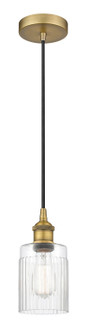 Edison One Light Mini Pendant in Brushed Brass (405|616-1P-BB-G342)