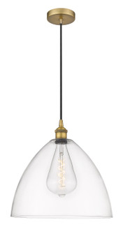 Edison One Light Pendant in Brushed Brass (405|616-1P-BB-GBD-162)