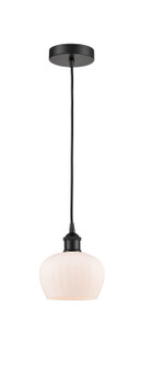 Edison One Light Mini Pendant in Matte Black (405|616-1P-BK-G91)