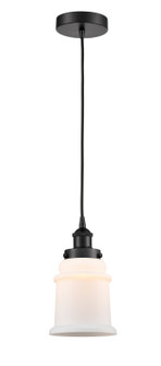 Edison One Light Mini Pendant in Matte Black (405|616-1PH-BK-G181) Edison One Light Mini Pendant in Matte Black (405|616-1PH-BK-G181)