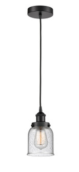 Edison LED Mini Pendant in Matte Black (405|616-1PH-BK-G54-LED)