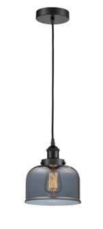 Edison One Light Mini Pendant in Matte Black (405|616-1PH-BK-G73)