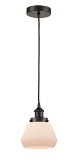 Edison One Light Mini Pendant in Oil Rubbed Bronze (405|616-1PH-OB-G171)