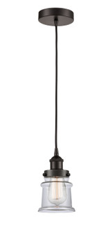 Edison LED Mini Pendant in Oil Rubbed Bronze (405|616-1PH-OB-G182S-LED)
