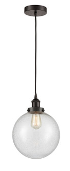 Edison One Light Mini Pendant in Oil Rubbed Bronze (405|616-1PH-OB-G204-10)