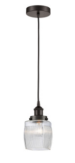 Edison One Light Mini Pendant in Oil Rubbed Bronze (405|616-1PH-OB-G302)