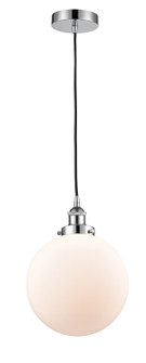 Edison One Light Mini Pendant in Polished Chrome (405|616-1PH-PC-G201-10)