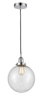 Edison One Light Mini Pendant in Polished Chrome (405|616-1PH-PC-G204-10)